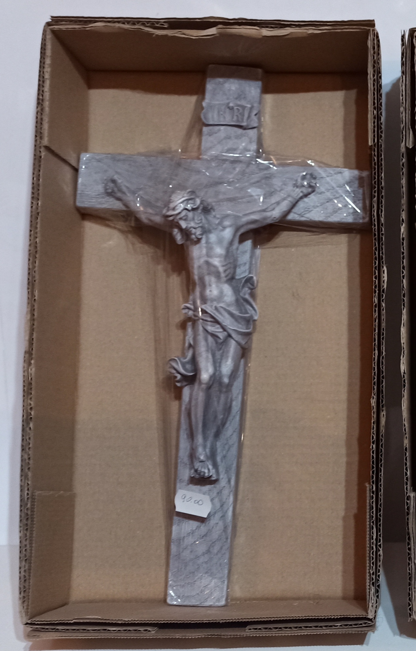 Krzyż odlew gipsowy